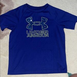 Under Armour Kids' Royal Blue Logo Tee